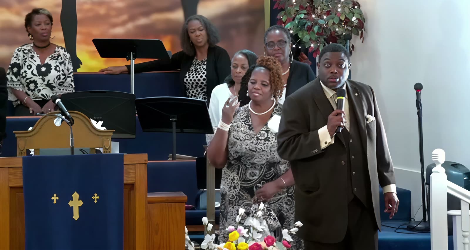 The Historic Bethsaida Baptist Church gathered in worship